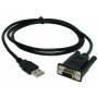 Exsys - EX-1301-2F - USB-Adapterkabel - USB2.0 Typ A (M) - RS232 9 pin (W) - 1,8 m (EX-1301-2F)