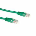 Act - Green 20 meter U/UTP CAT6 patch cable with RJ45 connectors. Cat6 u/utp green 20.00m (IB8720)