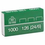 Punti Metallici - Cf10x1000punti 24/6 126 Oro