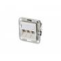 Metz Connect - BTR C6A Module 3 Port 270 UPk - Anschlussdose, Unterputz