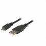 Efb-elektronik Premium -Usb-kabel -Micro-usb Type B (m) Bi - USB2.0 Kabel A-Micro-B 5pol.,St-St,0.5m,schwarz,Premium