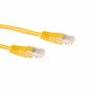 Act - Yellow 5 meter U/UTP CAT5E patch cable with RJ45 connectors. Cat5e u/utp yellow 5.00m (IB5805)
