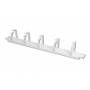 Digitus - DIGITUS Rangierpanel 2HE 5x Ringe 85x60mm Grau