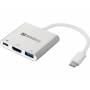 Sandberg - USB-C Mini Dock HDMI+USB - Dockingstation