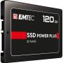 5 Emtec Ssd 120gb 3d Nand Phison 2 (6.3cm) Sataiii Intern - Emtec X150 Power Plus 2.5 120 GB Serial ATA III
