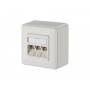 Metz Connect - BTR NETCOM 130B12D30002-E Telefon-/Antennen-/Steckdose (130B12D30002-E)