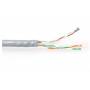 Act - CAT6 U/UTP PVC solid with pair splitter 305 m box. Type: 305 m reel C6 u/utp solid pvc grey 305m (XS305B)