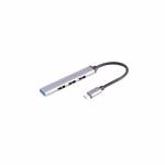S Conn Maximum Connectivity - S/ CONN maximum connectivity USB-C hub, 3.0, 4-port USB-A, aluminum, slim, 0, 12 m (13-50002)