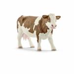 Schleich - FARM WORLD Fleckvieh-kuh, 3 Jahr(e), Mehrfarbig, Kunststoff, 1 Stck(e)