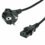 Value - Netzkabel, gerade IEC-Buchse 1,8m (19.99.1018)
