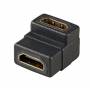 Efb - HDMI Adapter, 2x HDMI-A, Bu.-Bu. (gewinkelt), schwarz
