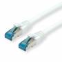 Value - - Patch-Kabel - RJ-45 (M) bis RJ-45 (M) - 1.5 m - SFTP, PiMF - CAT 6a - halogenfrei, geformt, ohne Haken, verseilt - wei 