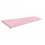 Rapoo - E9800M Tastatur RF Wireless + Bluetooth QWERTZ Deutsch Pink (00220284) [DE-Version, German Keyboard]