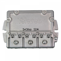 Televes Efv 5 5-fach Easy-f Verteiler 5-2400 Mhz 11db (efv5) 1