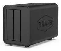 Terramaster - TERRAMASTER F2-424 2bay NAS,Quad-Core-CPU,8GB DDR5, Diskless