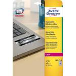 Etichette Cd / Dvd Afterburner Laser - Avery L6012-20 etiqueta autoadhesiva Rectngulo redondeado Permanente Plata 200 pieza(s)