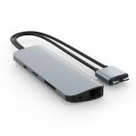 Hyper - HYPER HD392-GRAY hub de interfaz USB 3.2 Gen 1 (3.1 Gen 1) Type-C 5000 Mbit/s Gris