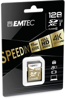 Emtec Speedin - Flash-speicherkarte - 128gb - Uhs Class 3 /  1