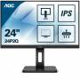 Aoc - 61cm/24 (1920x1080) AOC 24P2Q 16:9 4ms HDMI DVI VGA DisplayPort VESA Pivot Speaker Full HD Black