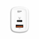 Silicon Power - Ladegert Wall Charger QM25 30W USB/TypC White