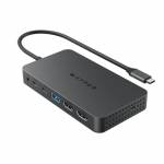 Targus - Targus HyperDrive Next Dual USB Type-C 10000 Mbit/s Grey