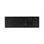 Cherry - MedicalKey AK-C8100 - Keyboard - wireless - 2.4 GHz - QWERTZ - German - black (AK-C8100F-FU1-B/ GE) [DE-Version, German Keyboard]