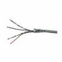Wentronic - Goobay CAT 5e Netzwerkkabel, SF/UTP, Grau, 100 m - CU, AWG 24/1 (solid), PVC (15015)