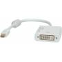 Roline - ROLINE 12.03.3137 0.1m Mini DisplayPort DVI-D White video cable adapter