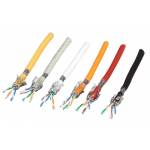 Efb - Raw Cble Cat7, S/FTP, LSZH, Marron, Anneau de 100m