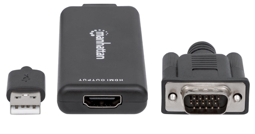 Adaptador vga a hdmi manhattan sale