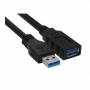 Inline - 35620 - USB-Kabel - USB Typ A, 4-polig (M) - USB Typ A, 4-polig (W) - 2,0m - Schwarz (35620)