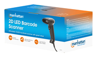 Manhattan 2d Led Barcodescanner 320mm 1, 4m Usb-kabel Schwarz 11