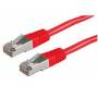 Roline - ROLINE S/FTP-(PiMF-)Patchkabel Kat.6, rot, 1m (21.15.1331)