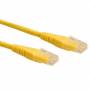 Roline - UTP-Patchkabel Kat.6, gelb, 1m (21.15.1532)