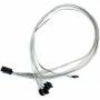 Adaptec - Microsemi Adaptec - Internes SAS-Kabel - mit Sidebands - SAS 6Gbit/s - 4-Lane - 36-polig 4x Mini SAS HD (SFF-8643) (M) - bis - 7
