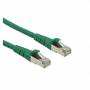Roline - Roline - Patch-Kabel - RJ-45 (M) bis RJ-45 (M) - 15,0m - SFTP, PiMF - CAT 6a - grn (21152838)