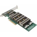 Microchip - Adaptec SmartRAID 3258-16i /e 8GB SAS/NVMe 16 Port PCIe x8 24 Gbps Low Profile (3258C16IX2S)