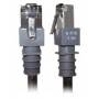 Patchsee - PatchSee Class6Patch - Patch-Kabel - RJ-45 (M) - RJ-45 (M) - 4,9m - FTP - CAT 6 - mit Knickschutz - Schwarz (6-F/16)
