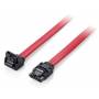 Equip - Flachkabel SATA 6Gbps 1.00m 1x unten gewinkelt Polybeutel