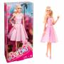 Mattel - Barbie The Movie - Margot Robbie als Barbie: Sammlerpuppe im rosa-weien Karo-Kleid