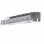 Roline - Kabel - Organizer - unter Tisch montierbar - Silber (Packung mit 2)