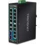Trendnet - TRENDnet Industrie Switch 16Port Gbit PoE+ Metall DIN-Rail