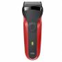 Braun - Braun Series 3 300s Herrenrasierapparat Folienschaber Trimmer Rot