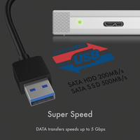 5 Icy Box Ib-241wp Externes Usb 3. 0 Gehäuse Für 2 10