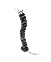 Raidsonic Icy Box Ib Msa104-cm - Kabelverwaltungsarm - Schwa 1