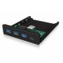 Icy Box - IB-HUB1418-i3, Frontpanel