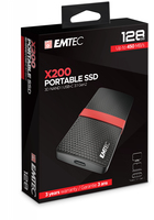 Ssd 128gb Emtec 3.1 Gen2 X200 Portable Retail 1