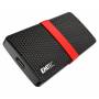Ssd 128gb Emtec 3.1 Gen2 X200 Portable Retail - Emtec X200 128 GB Black,Red