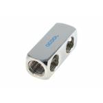 "Alphacool-HF 5-way connection terminal G1/4 inner thread - Anschlussleiste für Flüssigkeitskühlung - Chrom (17026)-Alphacool-Hardware/Electronic" "Alphacool-HF 5-way connection terminal G1/4 inner thread - Anschlussleiste für Flüssigkeitskühlung - Chrom (17026)-Alphacool-Hardware/Electronic"