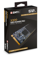 Emtec - SSD M.2 NVMe PCIe 3.0 X300 512GB Intern retail